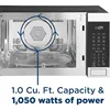 GE 1.0 Cu Ft Microwave Oven with Air Fryer, Broiler & Convection - 1050W, Stainless Steel 2