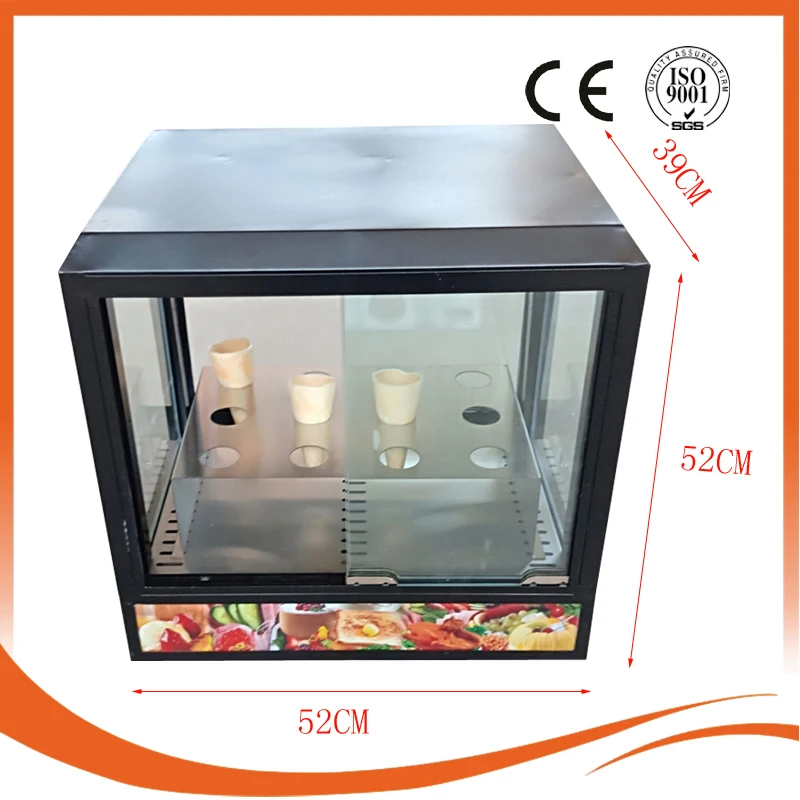 Description Picture 6 of itemCommercial Pizza Display Cabinet Rotary Oven Pizza Conical Egg Cone Machine 110V 220V