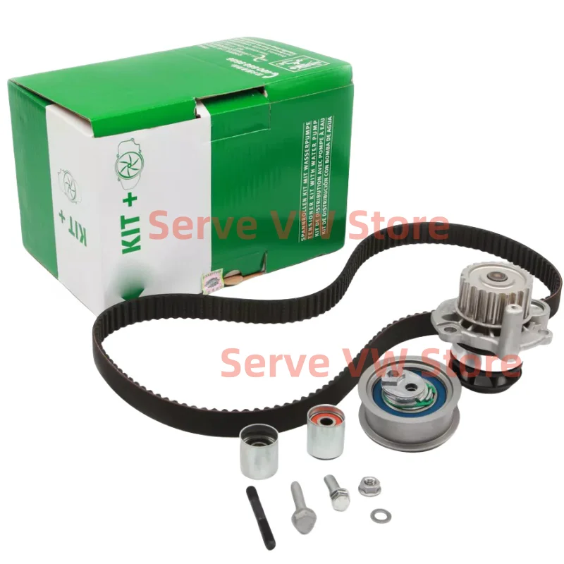 ウォーターポンプタイミングベルトテンショナーセットキット,vw Jetta