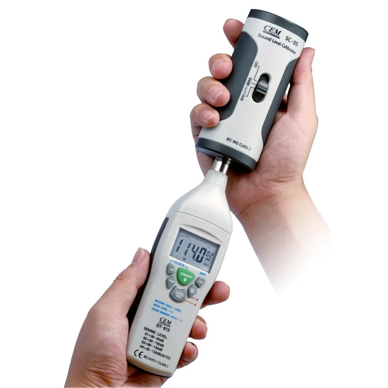 

94dB and 114dB Sound Level Calibrator Portable high precision 0.5dB