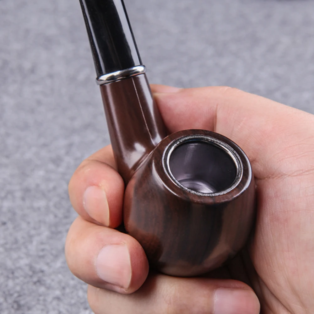 Classic Resin Smoking Pipe Smoking Pipe Kit with Washable Filter