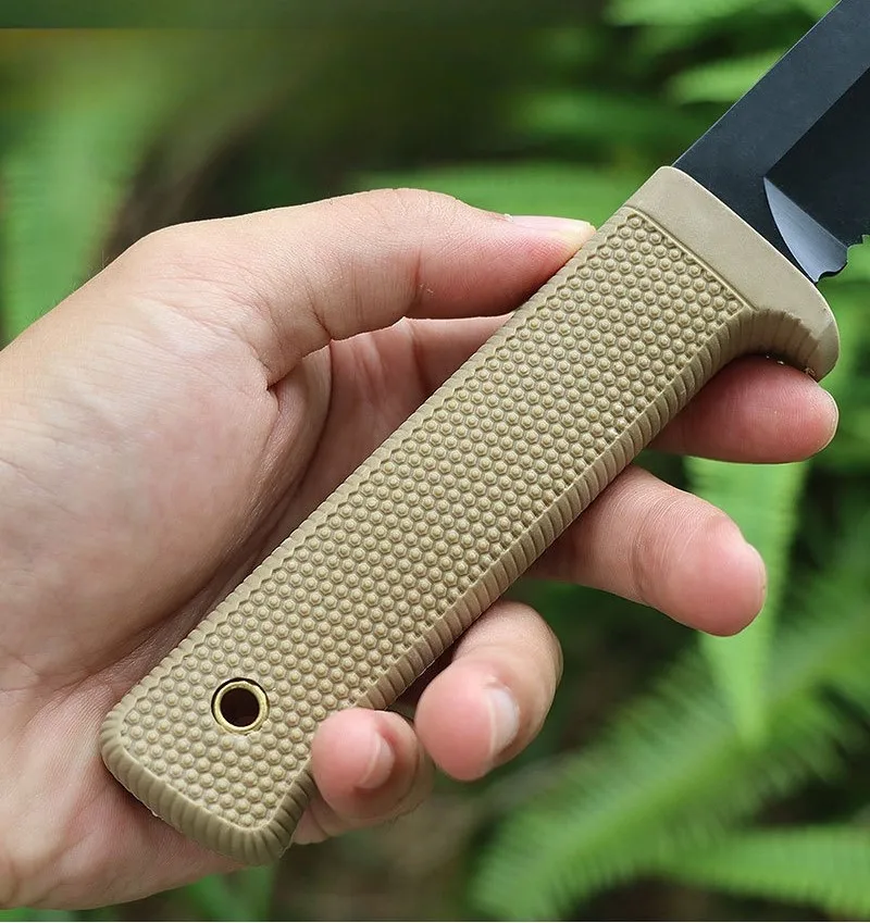 Description Picture 4 of itemSurvival Gear Portable Hiking Knife High Hardness Portable Knife Mountaineering Camping Outdoor Straight For Men EDC Knives