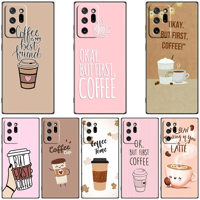 Ok, Ma In Primo Luogo Di Caffè Ragazza Per Il Caso Di Samsung Galaxy M53 M52 M51 M33 M32 M11 M12 M13 M21 M22 M23 M31S M30S Nota 10 Più Di 20 Ultra 5G