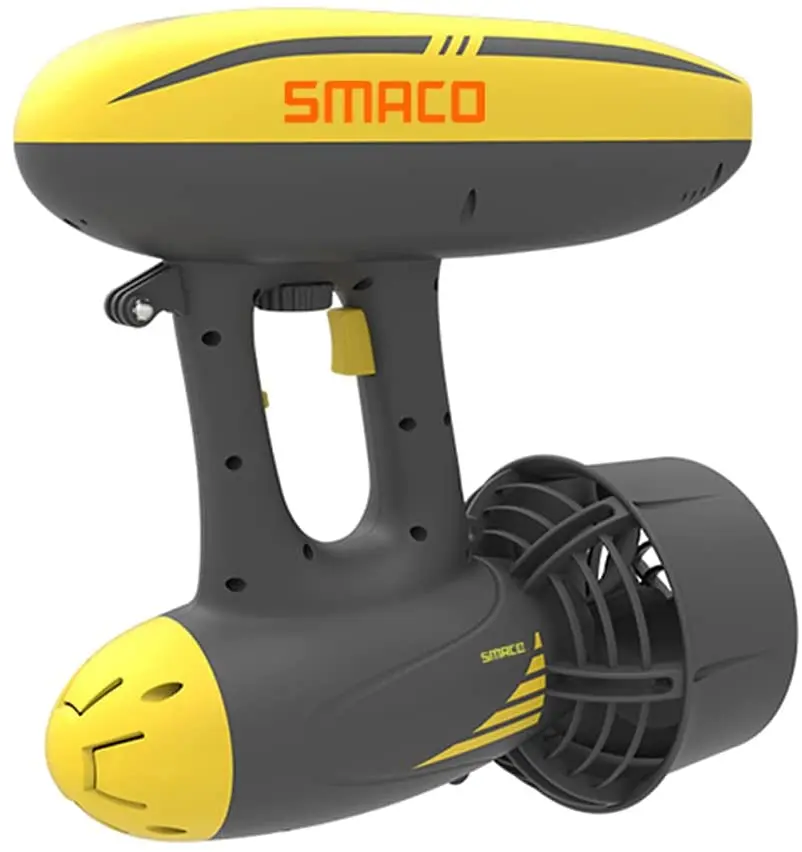 SMACO Underwater Scooter for Adults Sea Scooter with Action Camera Mount Seascooter Scuba Diving Snorkeling Adventures Pool Gear