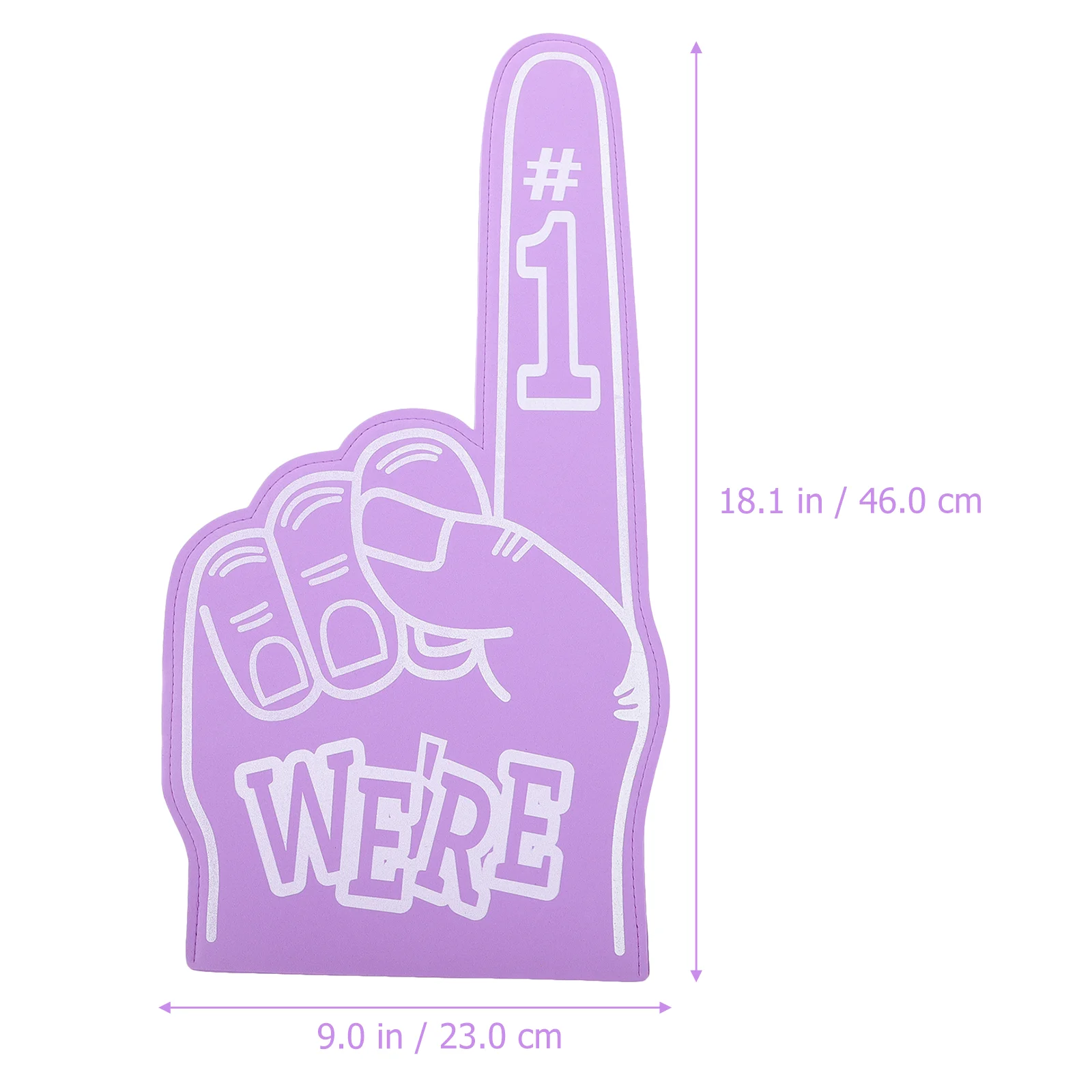 3 Pcs Foam Finger Pointer Cheerleading Props Sports Toys Kids Party Souvenirs Gifts EVA Hands Giant Fingers For