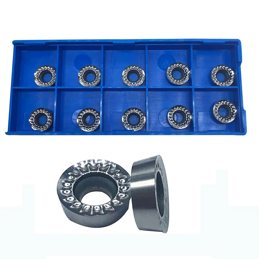

10PCS Round Turning Insert For Aluminum Milling Carbide Inserts R5 RPGT1003MO-AK Carbide CNC Lathe Turning Round Insert