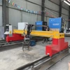 Gantry Type Big Size Iron Cutters Plasma Metal Cutting Machine With Oxygen Gas Cutting Head 2