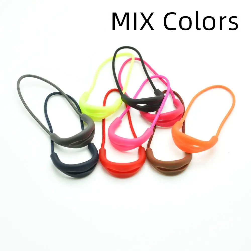 Pack of 10 Multicolor U-Shape Zipper Pulls