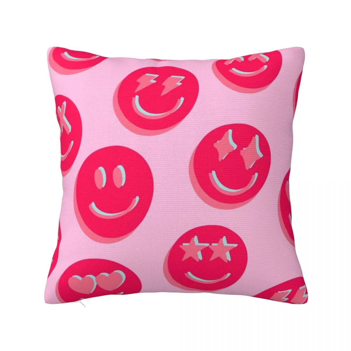 

PINK SMILES Throw Pillow covers for pillows Cushion Cover For Sofa Christmas Pillow Decorative pillowcase