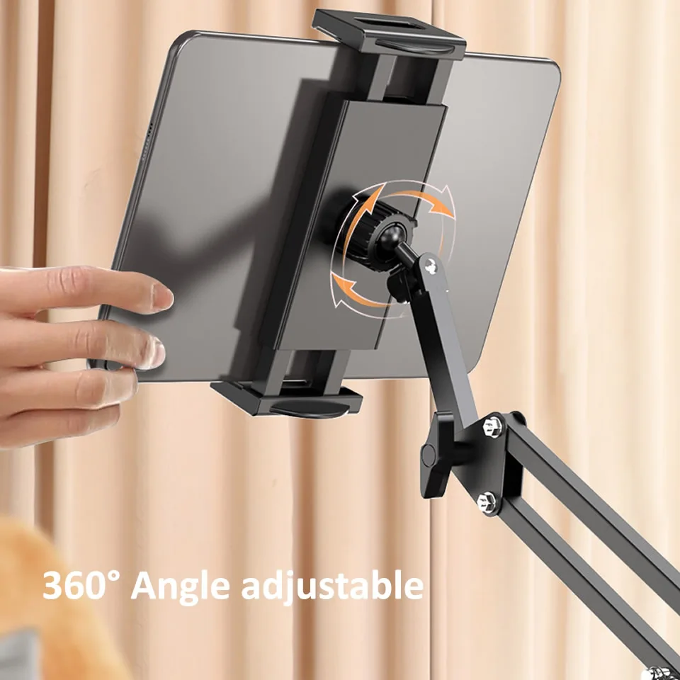 Outmix-lazy Arm Bed Tablet Suporte para Telemóveis Tablet Mount Support Ipad Mini Clipe Bed Desk 4.712.9 - Imagem 6