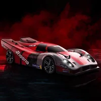 AK-917 1/10 Flat Running Remote Control Car Model with Simulation Lighting Control System Electric Racing Car Boy Racing Gift 2