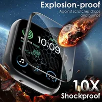 Protection d'écran pour Apple Watch 40MM 41 42MM 44MM 45MM 46MM 49MM, film céramique pour IWatch Ultra 11 10 9 8 7 6 5 SE2/3, pas du verre 2