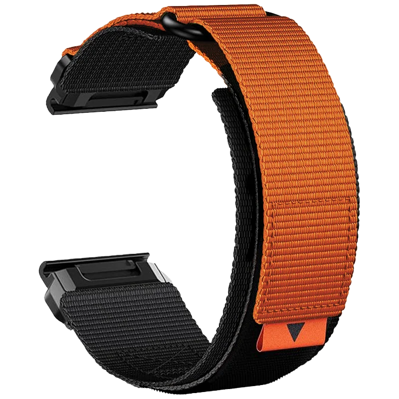 Quickfit Nylon Watchband Bracelet - Adjustable 22mm to 26mm Strap