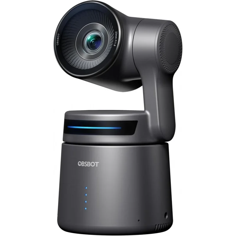 

OBSBOT Tail Air NDI Streaming Camera 4K, AI Tracking PTZ Camera with Intelligent APP, Gesture Control, HDMI/USB-C/Wireless Webca