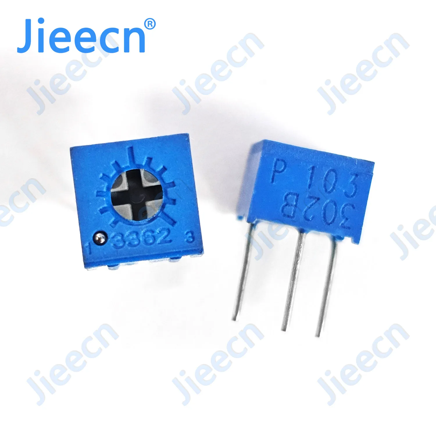 50PCS 3362P 100R-1M Trimming Potentiometer Chinese High Quality 3362P-1-101 201 501 102 202 502 103 203 503 104 204 504 105 10K