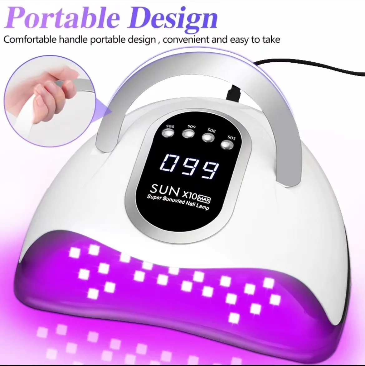 54W UV LED Nageltrockner Lampe Nagellampe Für Nägel, 10/30/60s Timer