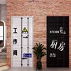 Washroom  Kitchen  Metal Door Sea Container Style Custom Size Swing Door for Toilet Room Piece 6
