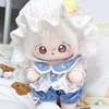 20cm baby clothes cute cotton doll clothes lamb pajamas with hat 2