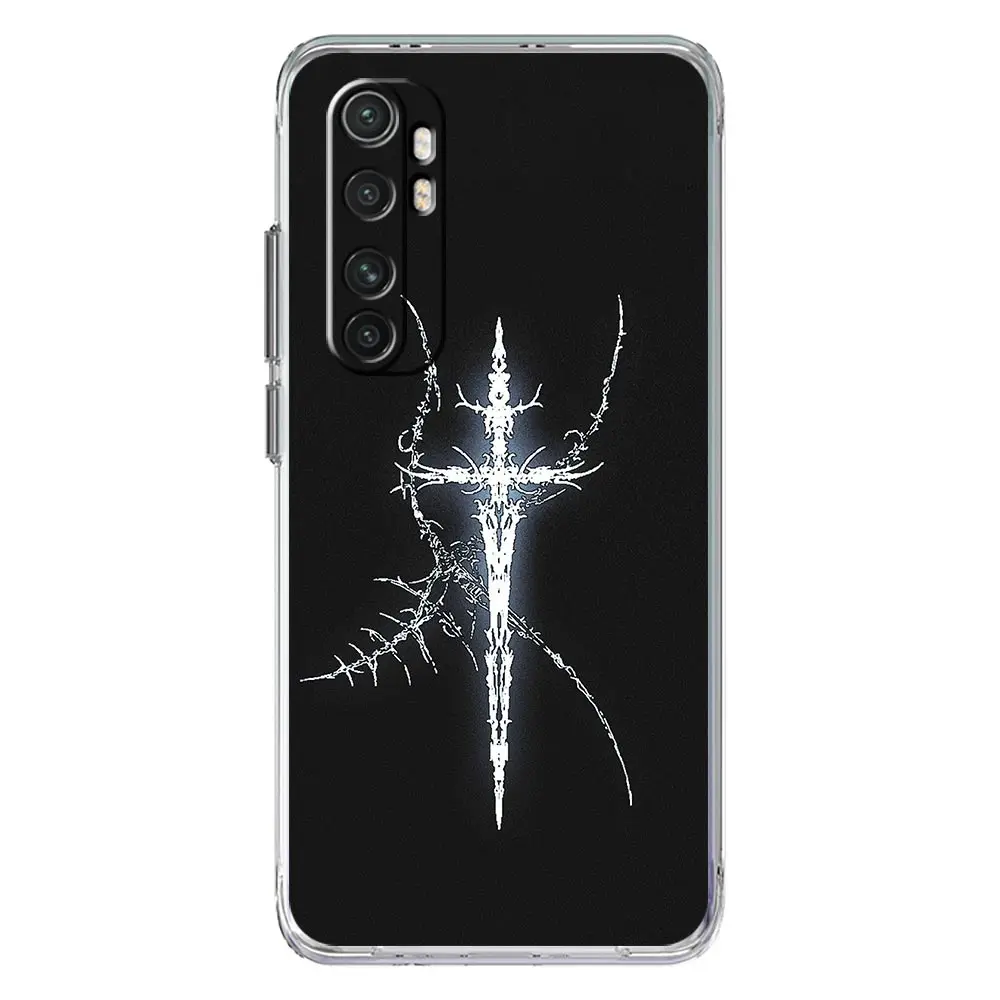 Cyber Sigil Cross Line TPU Phone Case Cover