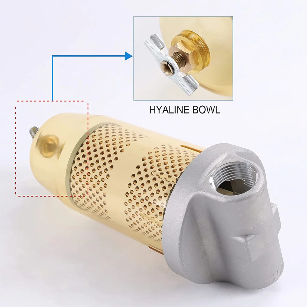 Fuel Tank Filter Fuel Water Separator Assembly with PF10 Element Professional Filters for Easy Installment motorcycle fuel filter fuel filter fuel filter water separator