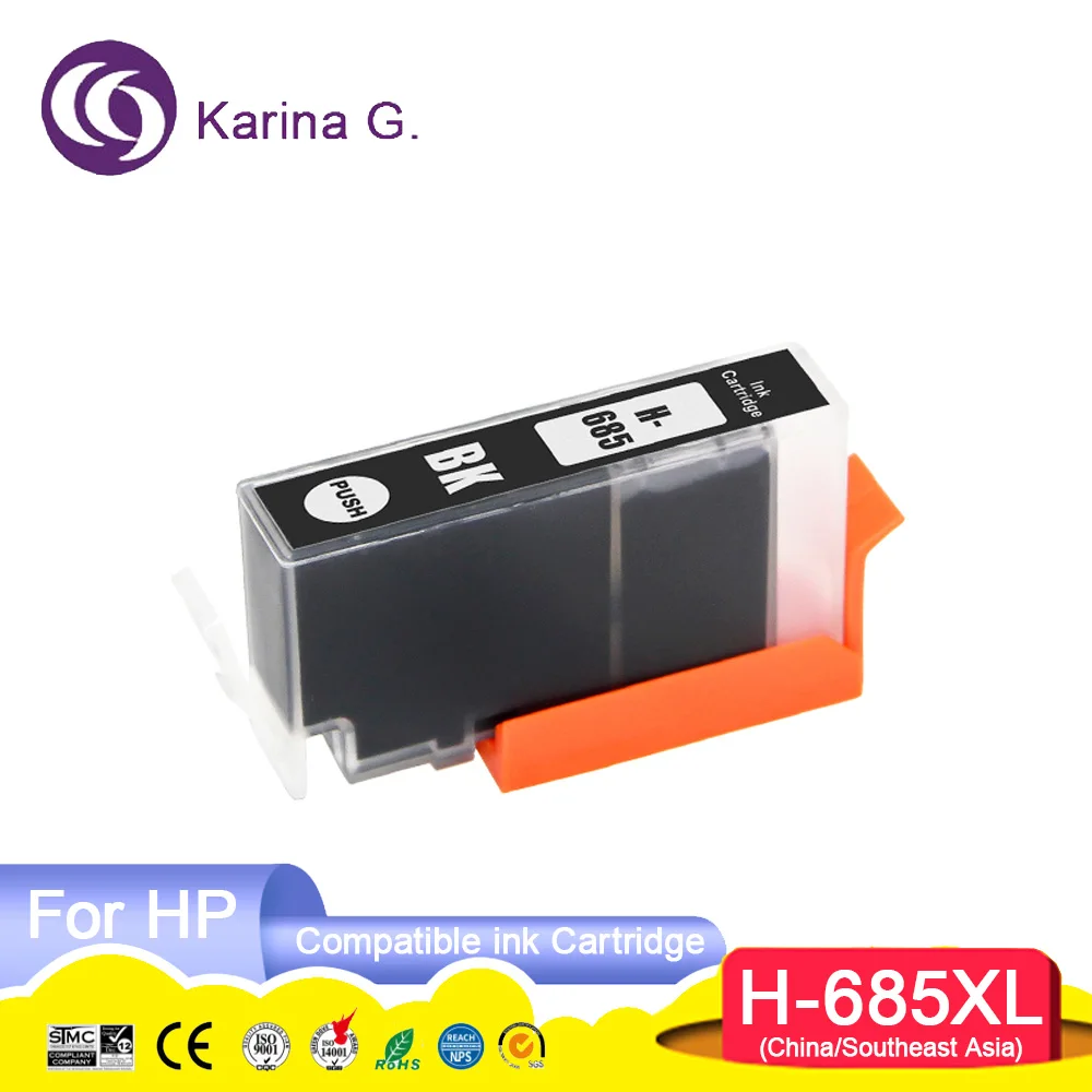 Ink Cartridge For 655 655xl H-655 Compatible For Deskjet Ink Advantage 3525 46