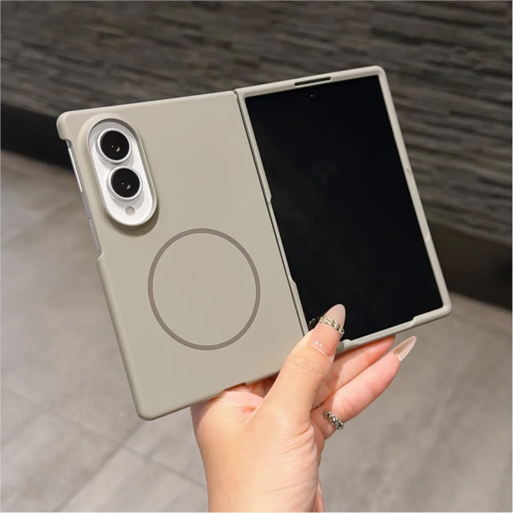 Ultra Thin Frosted Hard PC Magnetic Wireless Charging Slim Cover