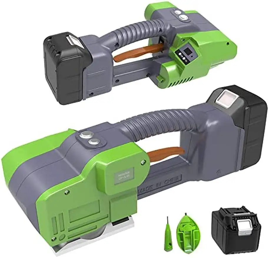

Portable Electric Strapping Machine Battery Powered Automatic Banding Packing Tool For 9-16mm PET PP Belt Wrapping