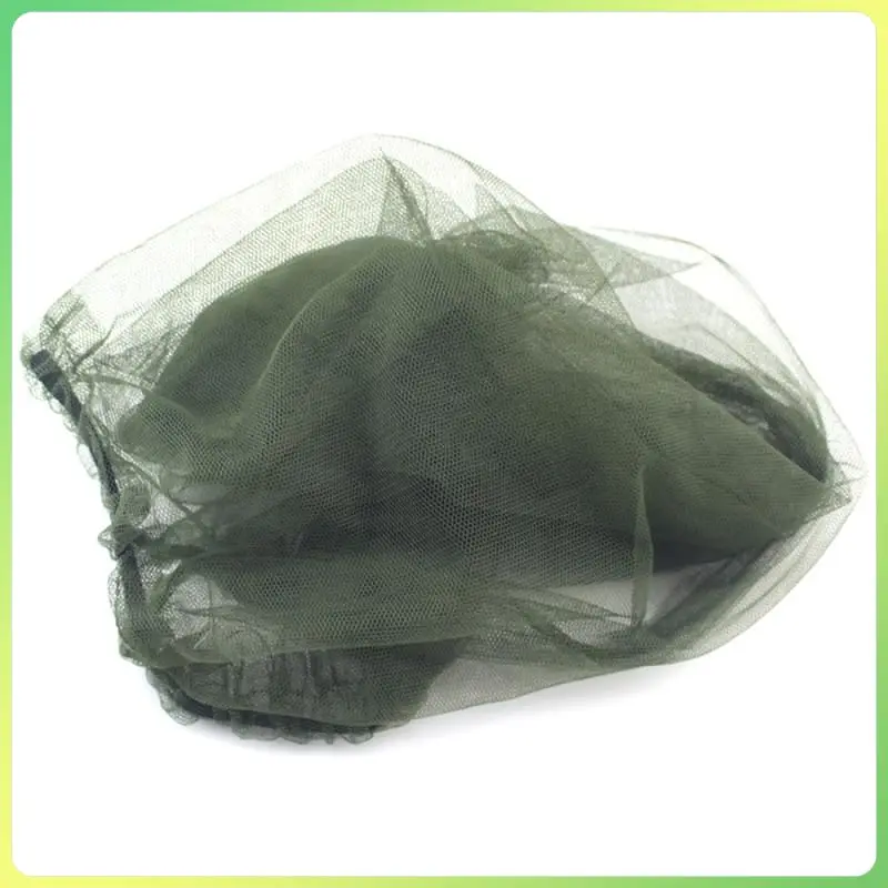 Outdoor Fishing Cap Bushcraft Anti Mosquito Insect Hat Fishing Bug Mesh Head Net Face Protector Hiking Men Women Camping Hats