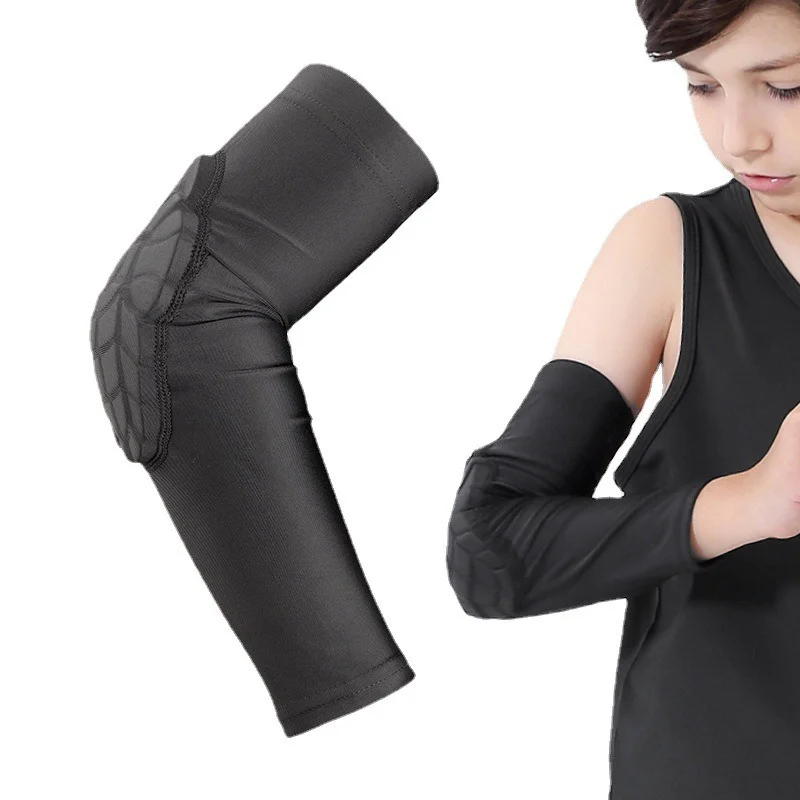 1 Pair Anti Collision Elbow Pads Children Soccer Basketball