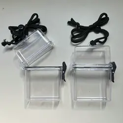 Kawaii Portable Photocard Storage Box - Ins Style Album Case & Holder (Transparent)
