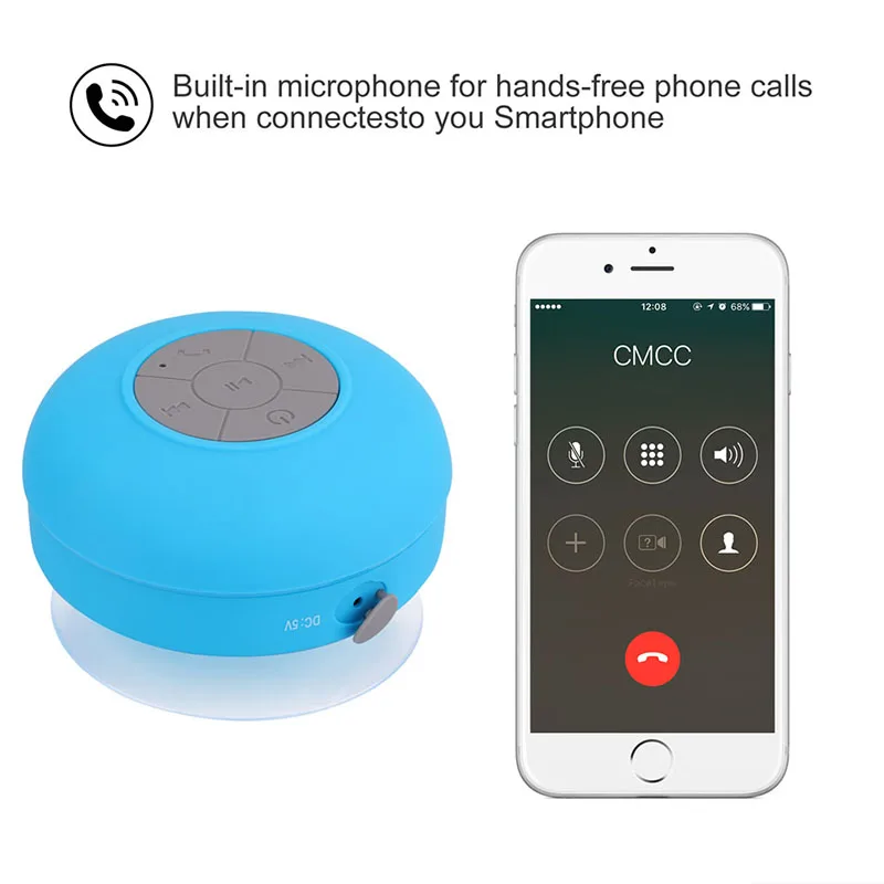 Waterproof Outdoor Shower Bluetooth Speaker Portable Mini Sound Box Wireless Car Subwoofe Loudspeaker Phone Computer portable speakers bluetooth speakers
