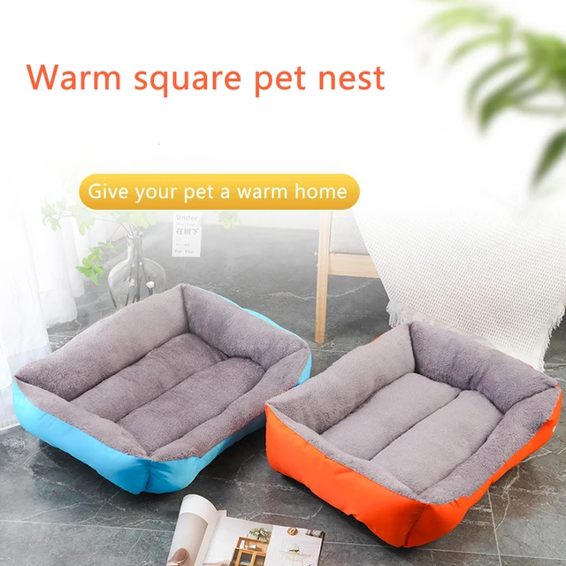5 Sizes Large Dog Kennel Comfortable Cat Sofa Bed for Small Dog Nest Warm Pet Cat Sleeping Bed Winter Soft House Accessories 2