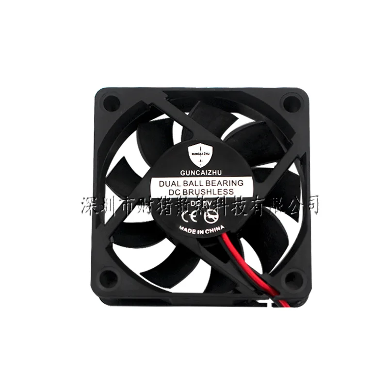 NEW 6015 60x60x15mm Graphics Card cooling fan Ball Bearing DC 5V 12V 24V 0.22A  cooling fan with 2pin 1pcs 6009 6010 6011 6012 6013 6014 6015 rs 2rs rz deep groove ball bearings