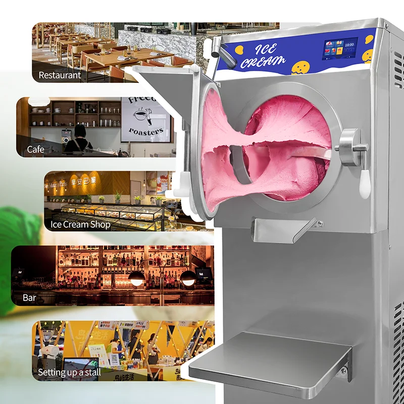 45L/H Frozen Yogurt Making Machine Frozen Yogurt Electric Hard Ice Cream Maker