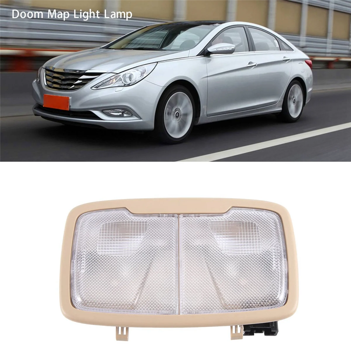 

928503S000 Автомобильная внутренняя лампа для Hyundai Sonata YF 2010-2013 92850-3S000 бежевая