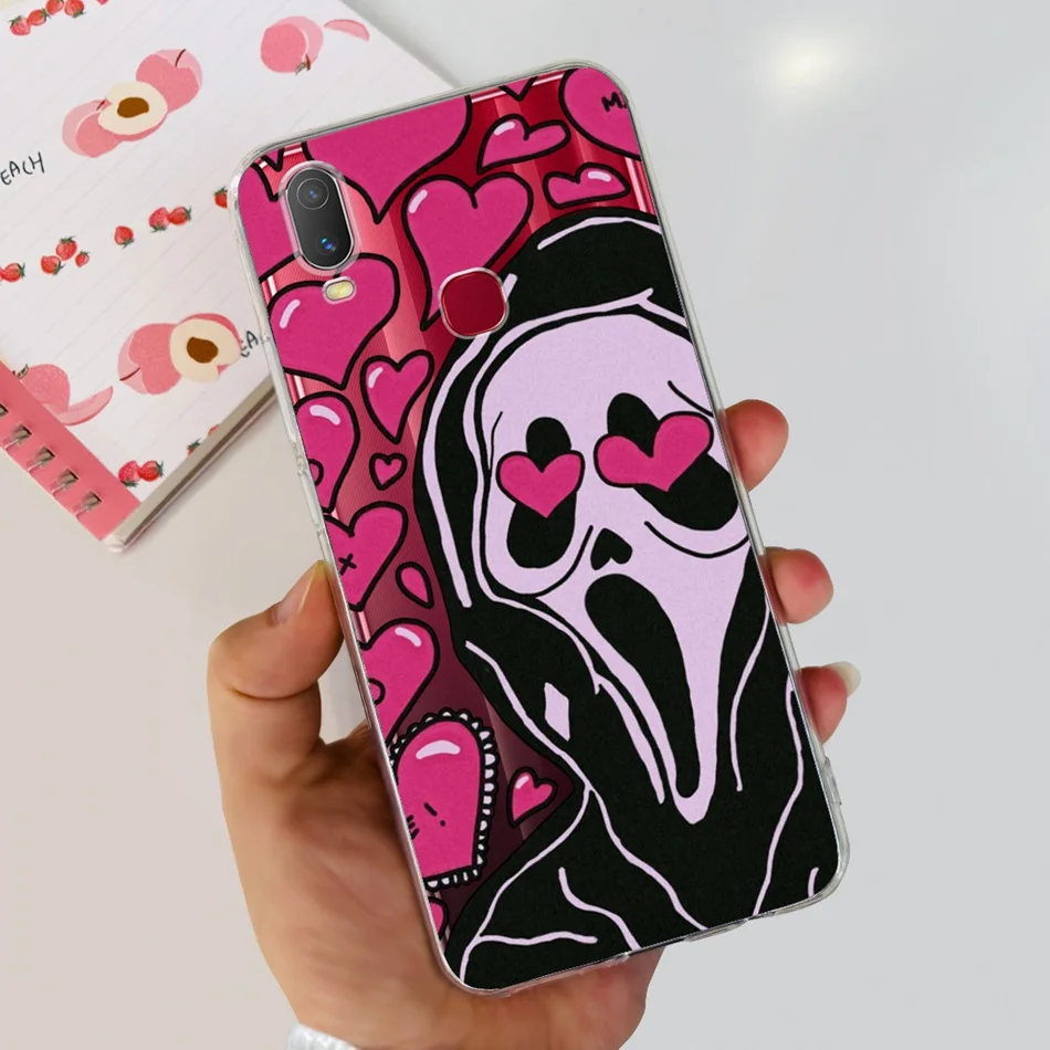 Fashion Elegant Printing Soft Silicone TPU Phone Back Cover -
