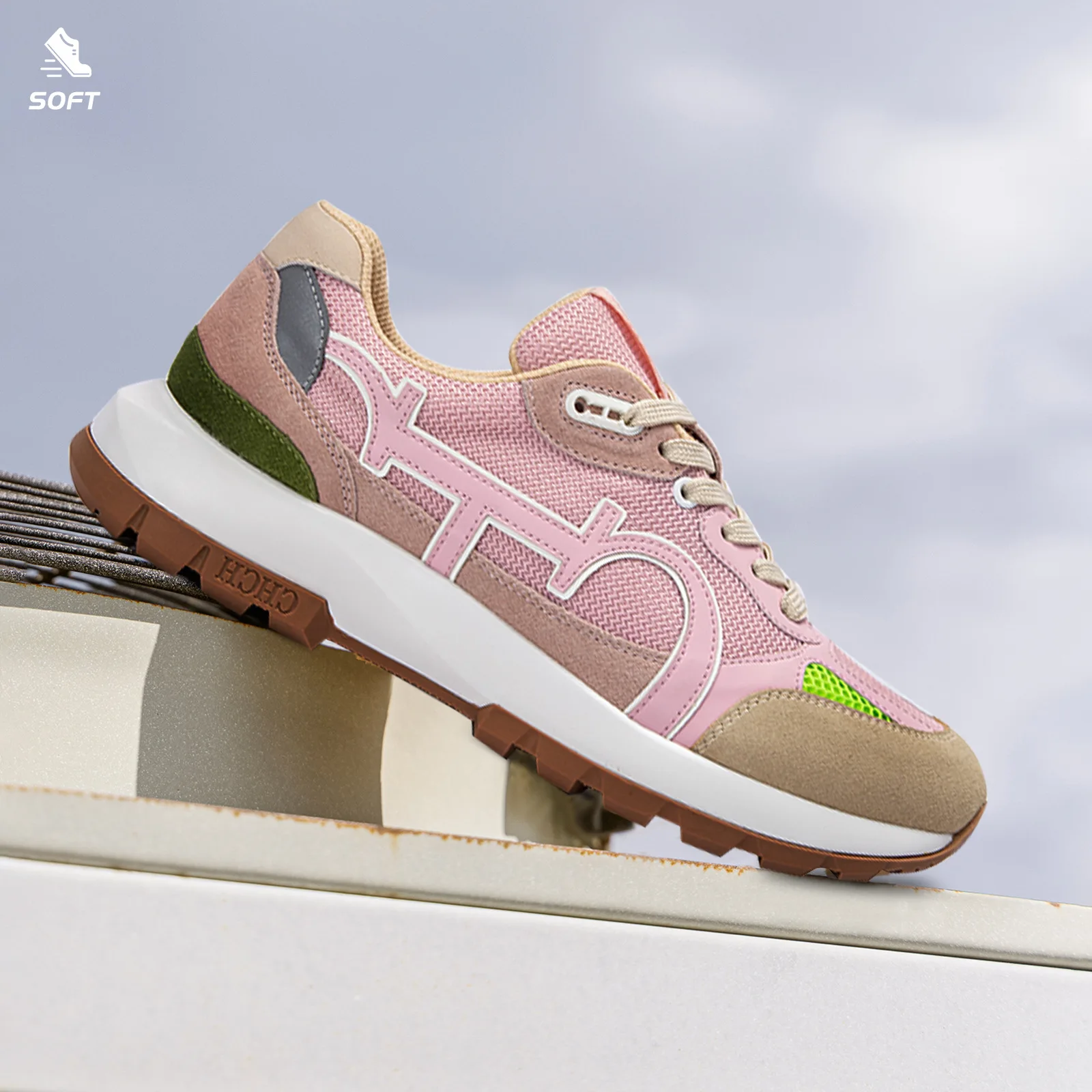 Fashionable Solid Color New Running Shoes, Casual Women's New Versatile and Comfortable Women's Sports Shoes 1