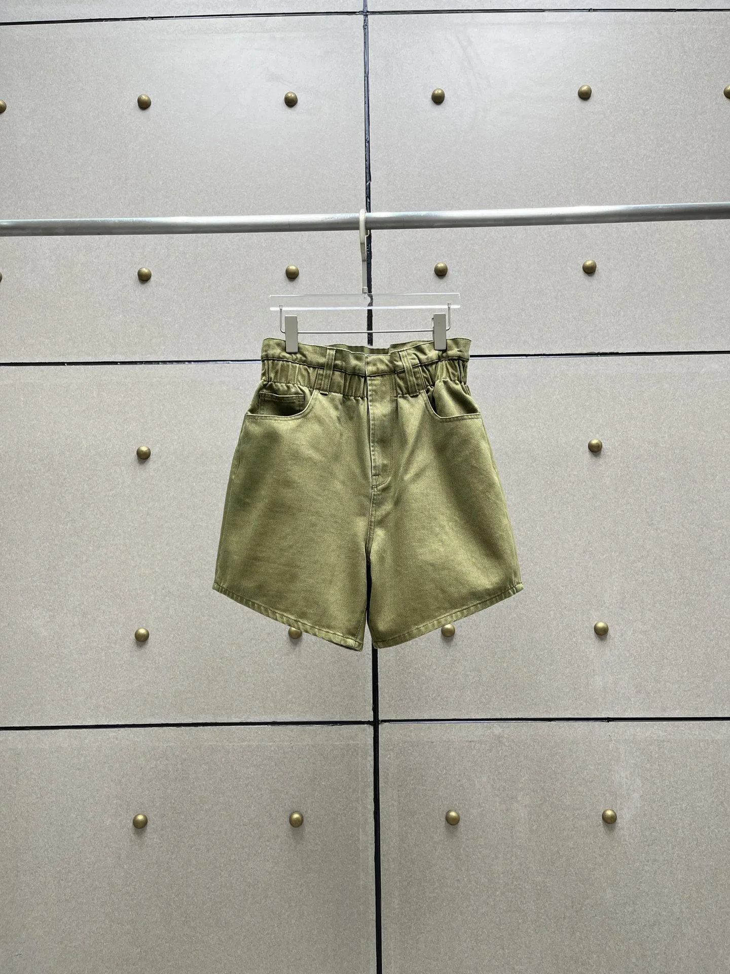 

High-waisted ruffled shorts casual versatile fashion 2023 Summer New