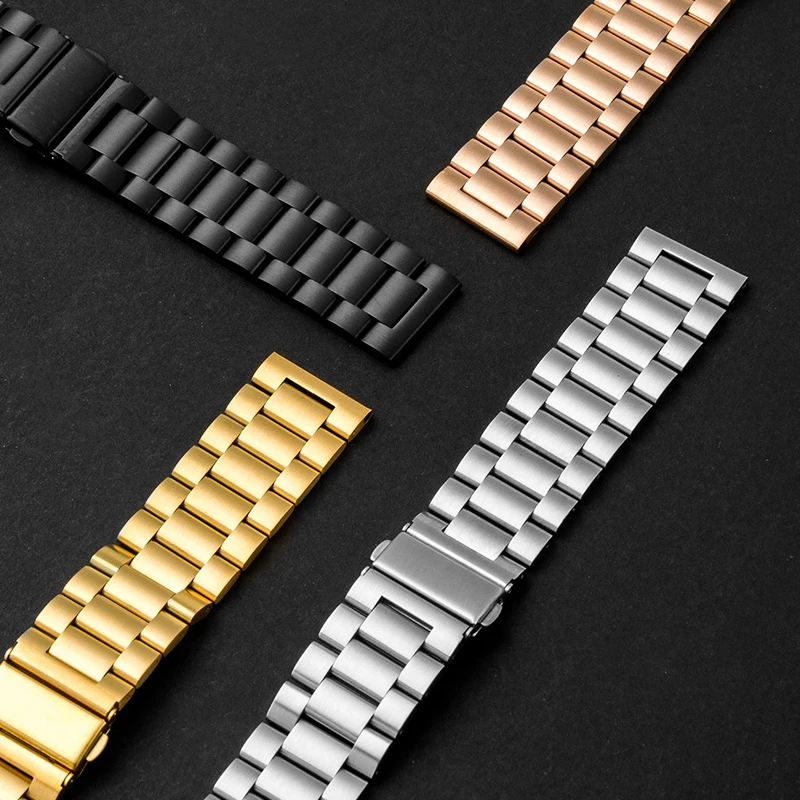 Premium Stainless Steel Metal Watch Strap – Elegant and Durable Replacement Band