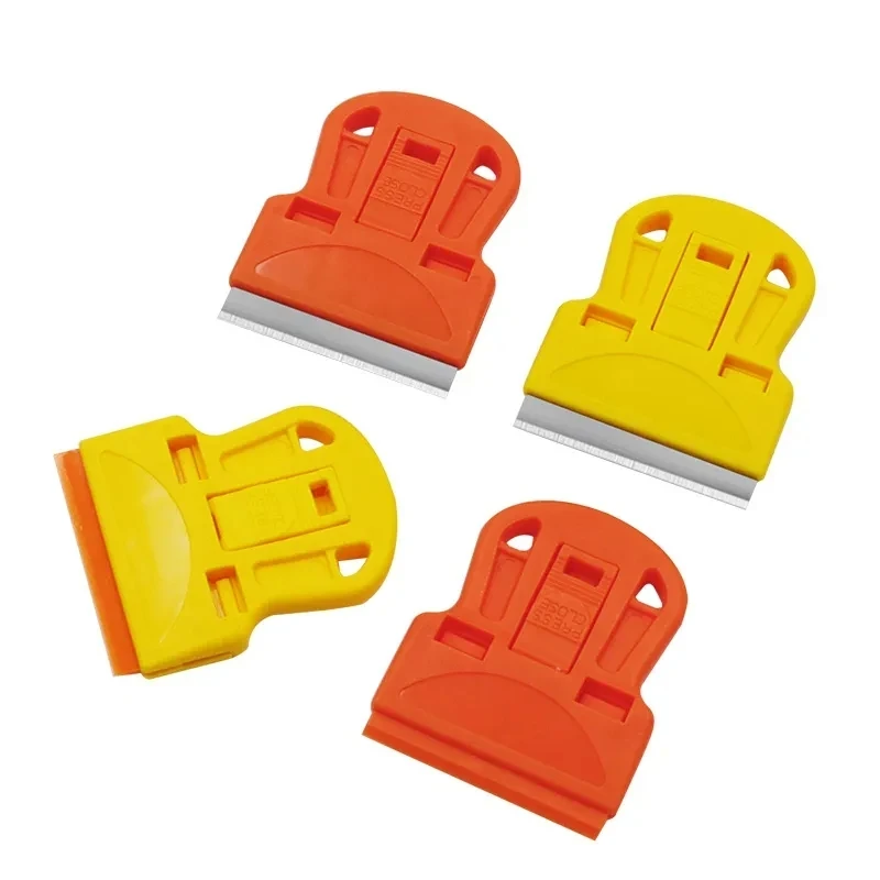 Scraper With A Blade One-Sided Razor Painting Scraper Holder Handle Standard Window Tinting Razor Tool Remover Cleaner