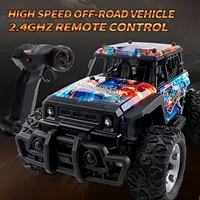 1:20 30Mins All Terrain Off Road Climbing Rc Car Truck 2.4G 4WD LED Lighting Control Crash Resistance Radio Control Truck Model 1