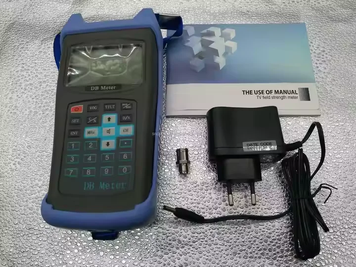 MSMS9802Q 47870MHz 디지털 TV 필드 강도 측정기 CATV 디지털 QAM 신호 레벨 DB 측정기 (MER 및 BER 포함)