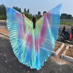 2024 Women Performance Belly Dance Opening Wings BellyDance Wear Accessory Wings Wings Belly Wing With Stick