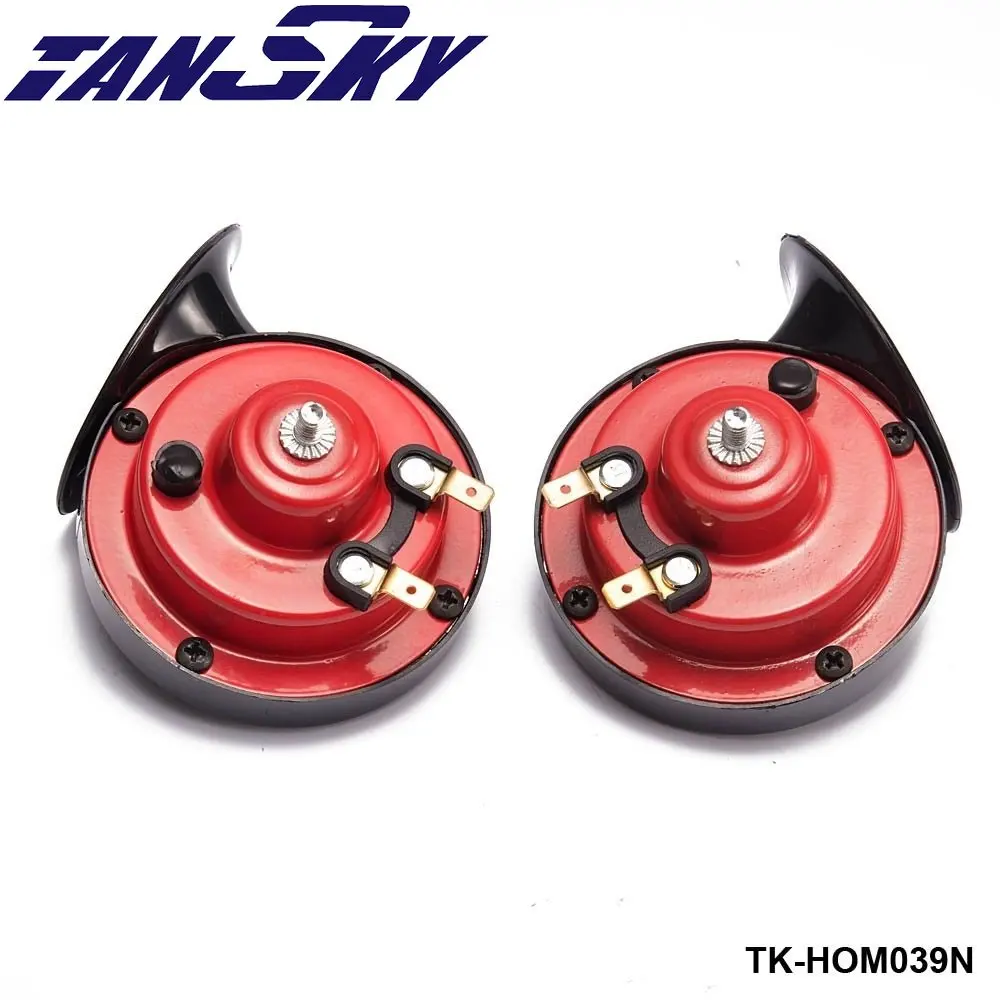 1 Pair 12v 110dB 510Hz Auto Truck Dual Snail Horn High low Car Motor Vehicle For Ford Focus 98-12 TK-HOM039N