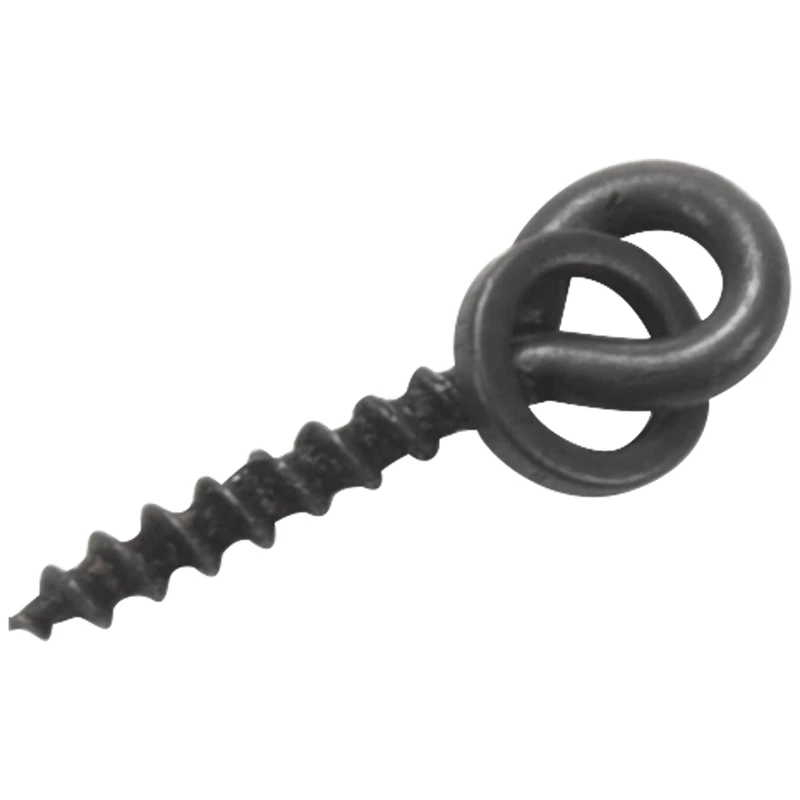 Fishing Accessories 50pcs Carp Fishing Boilie Screw with Solid Ring Bait Tool Chod Rigs Carp Fishing Hair Tackle