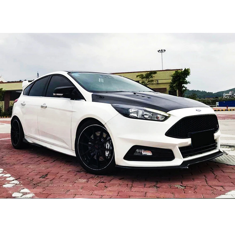 RIXERKOC 6Pcs Universal Auto Front Bumper Lip Splitter, Gummi Flossen Spoiler Canards Kit für