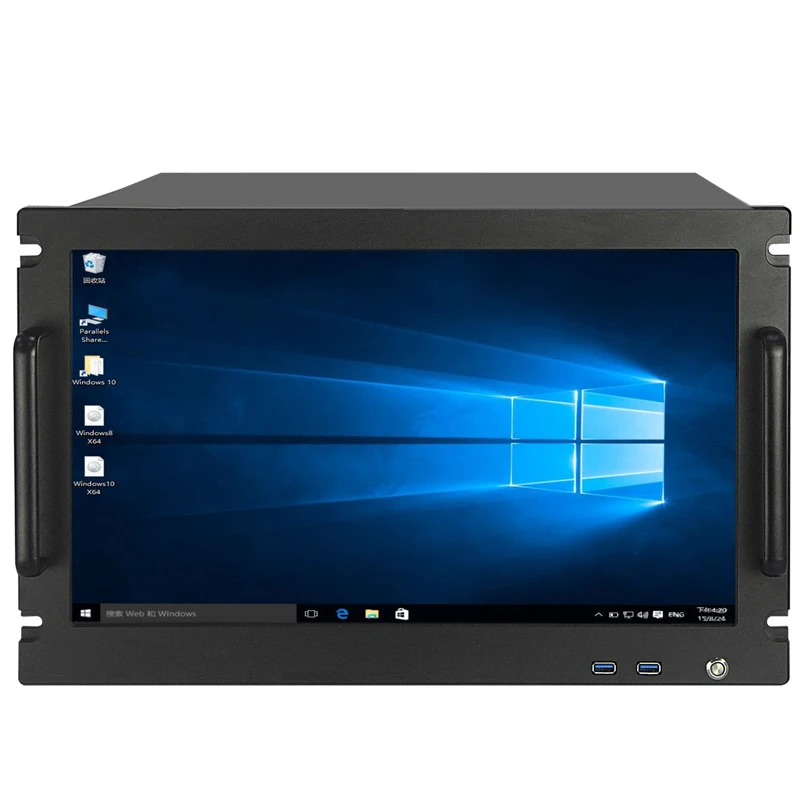 CustomRackmount6UServerCasewithHDLCDScreenIndustrialDesktop