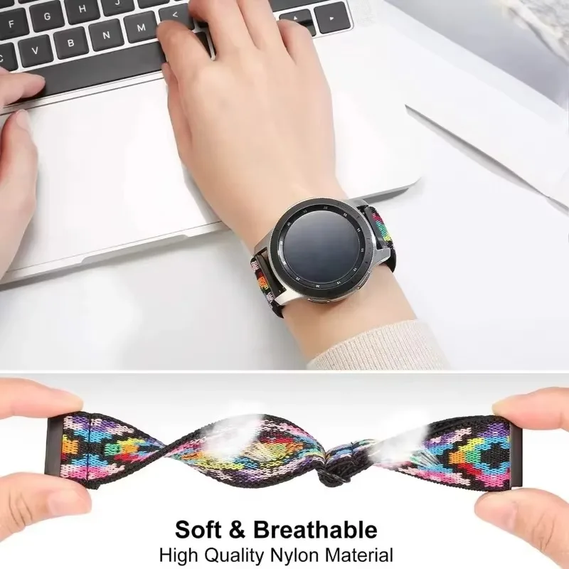Nylon Band - Business Classic Bracelet, 20mm/22mm