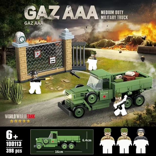 軍の車両のビルディングブロック,武器sovet GAZ-AAA,トラック,輸送機器 