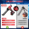 Cordless Caulking Gun[2024 Upgraded], 21V Battery Powered Caulk Gun w/2 x 2.0AH Batteries, Electric Caulking Gun w/LED Li 3